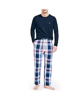Nautica Mens Sleepwear Set Long Sleeve Tee & Knit Pant XL BRAND NEW XL 40-42 