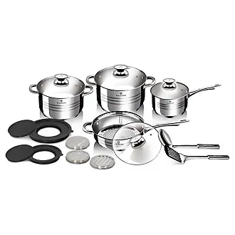 15 piece Cookware Set, Metallic Line Royal Purple Edition - Berlinger Haus  - Touch of Modern