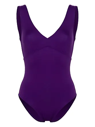 ERES Cassiopée ruched cut-out swimsuit - Purple