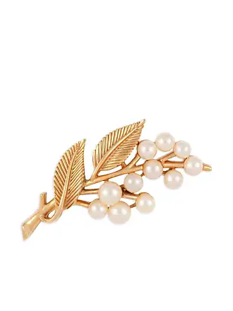 Loewe Anagram Gold-tone Pin Brooch - Buy Brooches for women