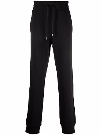 Versace Jeans Couture rib-trimmed cotton track pants - men - Cotton - L - Black