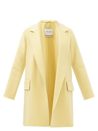 yellow long coat womens