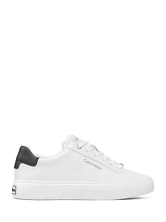 white calvin klein sneakers