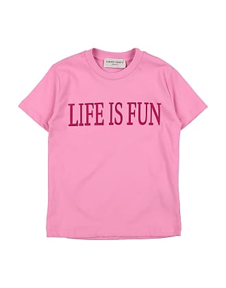 T-shirt à logo imprimé Alberta Ferretti en coloris Rose Femme Tops Tops Alberta Ferretti 