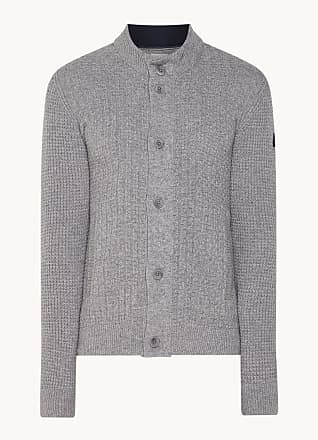 Cardigan en grosse maille de laine avec poches latérales De Bijenkorf Homme Vêtements Pulls & Gilets Gilets Cardigans 