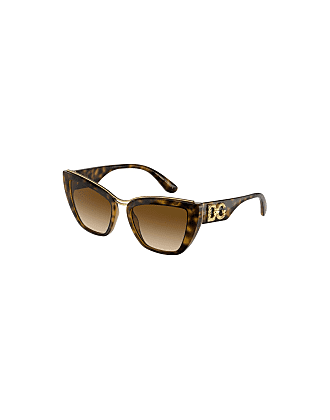 Dolce&Gabbana Damen Sonnenbrille DG3146P 2671 50mm beige rund Vollrand 233