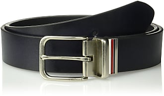 Tommy Hilfiger Mens Dress Reversible Belt with Polished Nickel Buckle