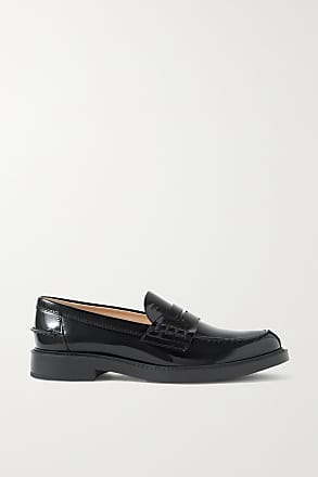Tod's - Gomma Basso 59C Patent-leather Loafers - Black - IT41.5 - Net A Porter
