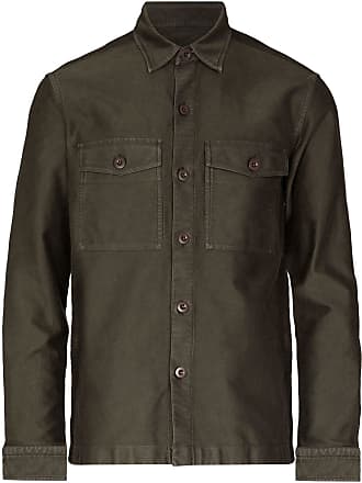 Tom Ford chest-pockets denim shirt - men - Cotton - 39 - Green