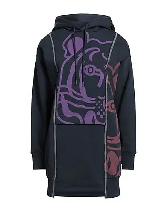 Kenzo logo zipped hoodie - Purple