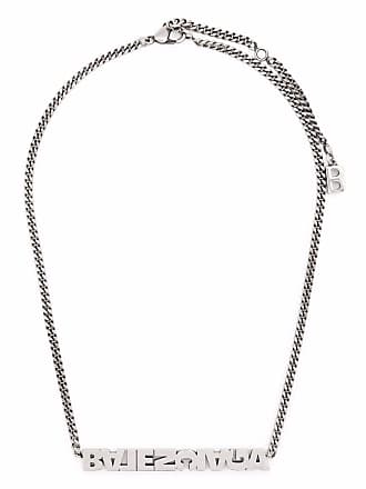 BALENCIAGA BB 20 goldtone crystal necklace  NETAPORTER