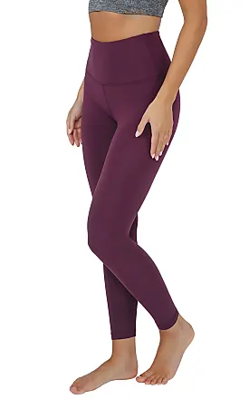 Buy Yogalicious women high waist ankle leggings plum frost Online