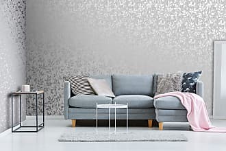 Graham & Brown Milan Trail Silver and Grey Wallpaper