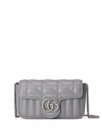 Gucci The Hacker Project GG Marmont Small CalfSkin Shoulder Bag (Shoulder  bags,Chain Strap)
