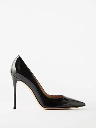 GIANVITO ROSSI Patent-leather Mary Jane flats