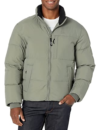 Grey Ace logo-patch quilted hooded down ski jacket, Sportalm