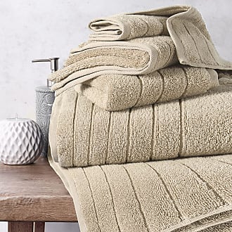 Betz Pack of 10 Guest Towels GOLD 600g/m² 100% Cotton 30x50 cm colour beige 