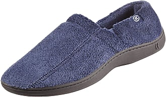 Isotoner Mens Patterned Mule Slippers 