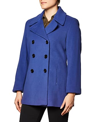 royal blue peacoat womens