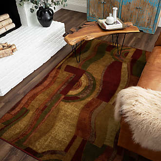 Mohawk Home New Wave Wine & Glasses Rug, 1'6 x 2'6, Brown