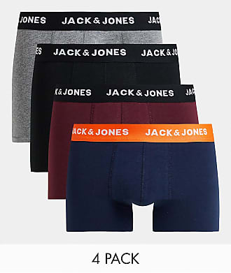 JACK & JONES Albert Mens Boxer Shorts Graphic Underwear Trunks
