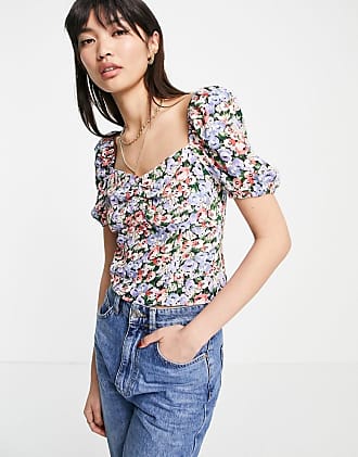 & other stories Geruite blouse volledige print casual uitstraling Mode Blouses Geruite blouses 
