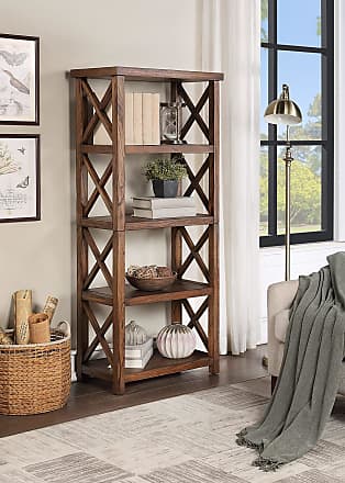 Convenience Concepts Bookcases Browse, Ameriwood Home Quinton Point Bookcase With Glass Doors Inspire Cherry