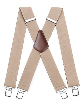 BRACES SUSPENDERS • 35mm Wide Thick Strap • Mens Ladies • GIFT • BOXED #24-112 