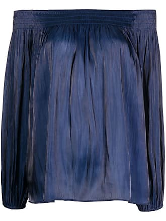 Tout à Coup off-shoulder lightweight co-ord - women - Polyester - M - Blue