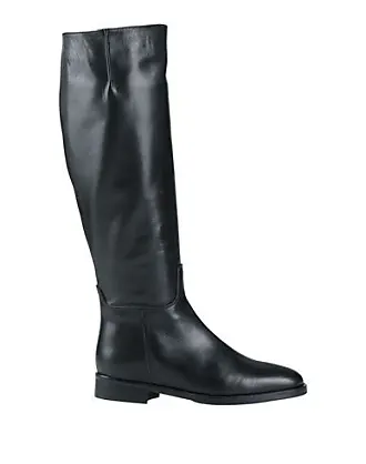 Black Women's Leather Boots: Now up to −86%