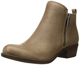 lucky brand low heel ankle boots