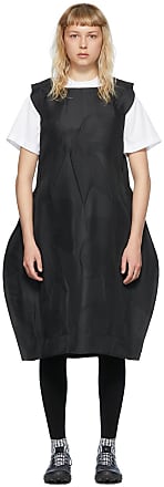 Comme Des Garçons Black Polyester Mini Dress