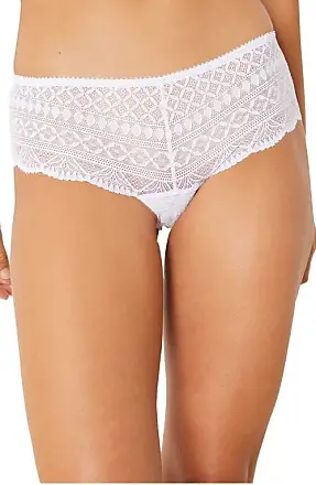 PURE FIT® Micro and lace shorts WHITE  Womens Etam Invisible Briefs •  Tango Aqui