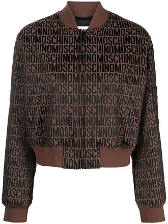 Moschino leopard-print Leather Biker Jacket - Farfetch