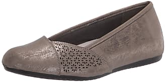 Easy Street Womens Ballet Flat, Pewter, 7.5 Wide