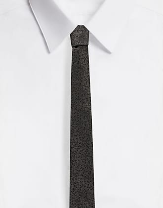 Dolce & Gabbana Ties and Pocket Squares - 6 cm blade tie in jacquard silk Grey male OneSize