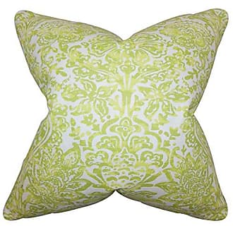 The Pillow Collection Rafai Plain Pillow Green