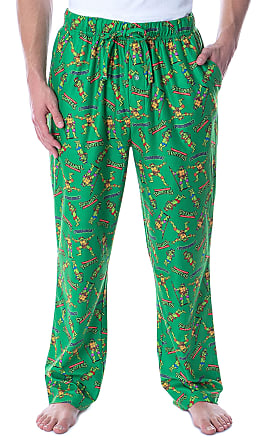 Intimo Nickelodeon Boys' Teenage Mutant Ninja Turtles TMNT Character Pajama Pants 6/7 Black