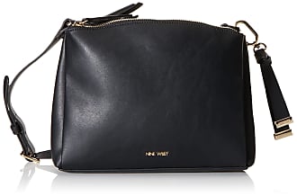 Nine West Antionetta Top-Handle Crossbody Handbags Black : One Size
