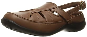 Easy Street Womens Splendid Flat, Tan, 9.5 N US