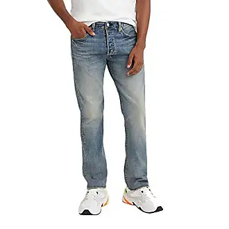 Cinch Men's Jeans White Label Relaxed Fit Medium Stonewash Light Stone 30W  x 32L US