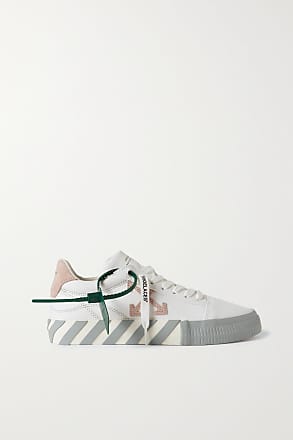 Off-White | Kids-girls Vulcanized Leather Strap Sneakers White 29