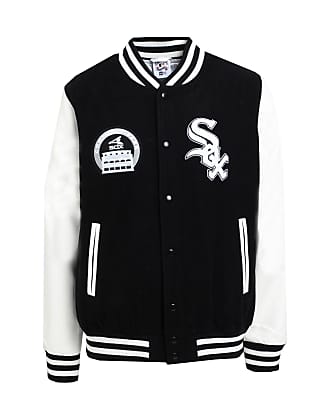 NEW ERA MLB WORDMARK VARSITY JACKET CHIWHI, Black Men's