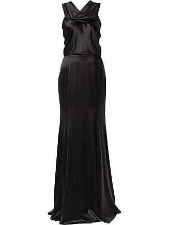 Dolce & Gabbana silk-blend evening gown - Black