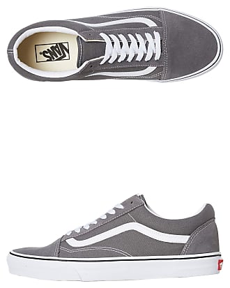 gray shoes vans