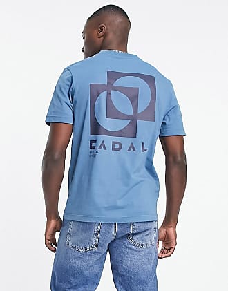 Farah Mens Farah Jeans Peacoat Blue Pocket T-Shirt Size M 