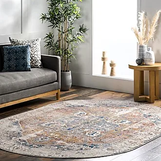  nuLOOM Penelope Braided Wool Area Rug, 5' x 8' Oval