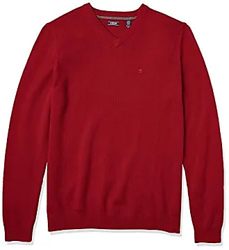 IZOD Mens Biking Red Premium Essentials Lightweight V-Neck Sweater XXL 