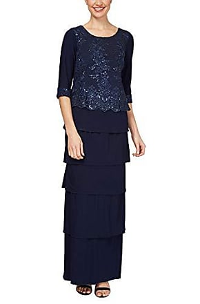 Le Bos Womens Dress, Navy, 18