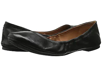 LUCKY BRAND Black Leather Ameena Flats Sz. 7 NEW